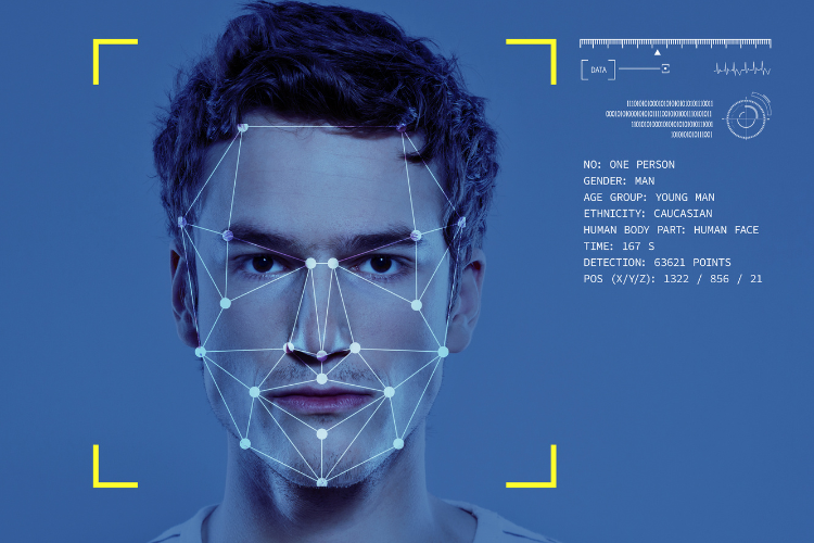 AI facial recognition technology