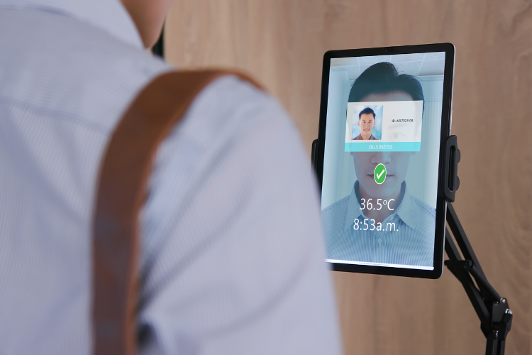 Facial recognition for access