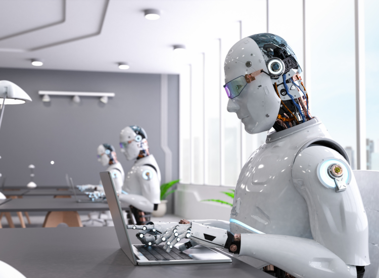 An AI robot assistant